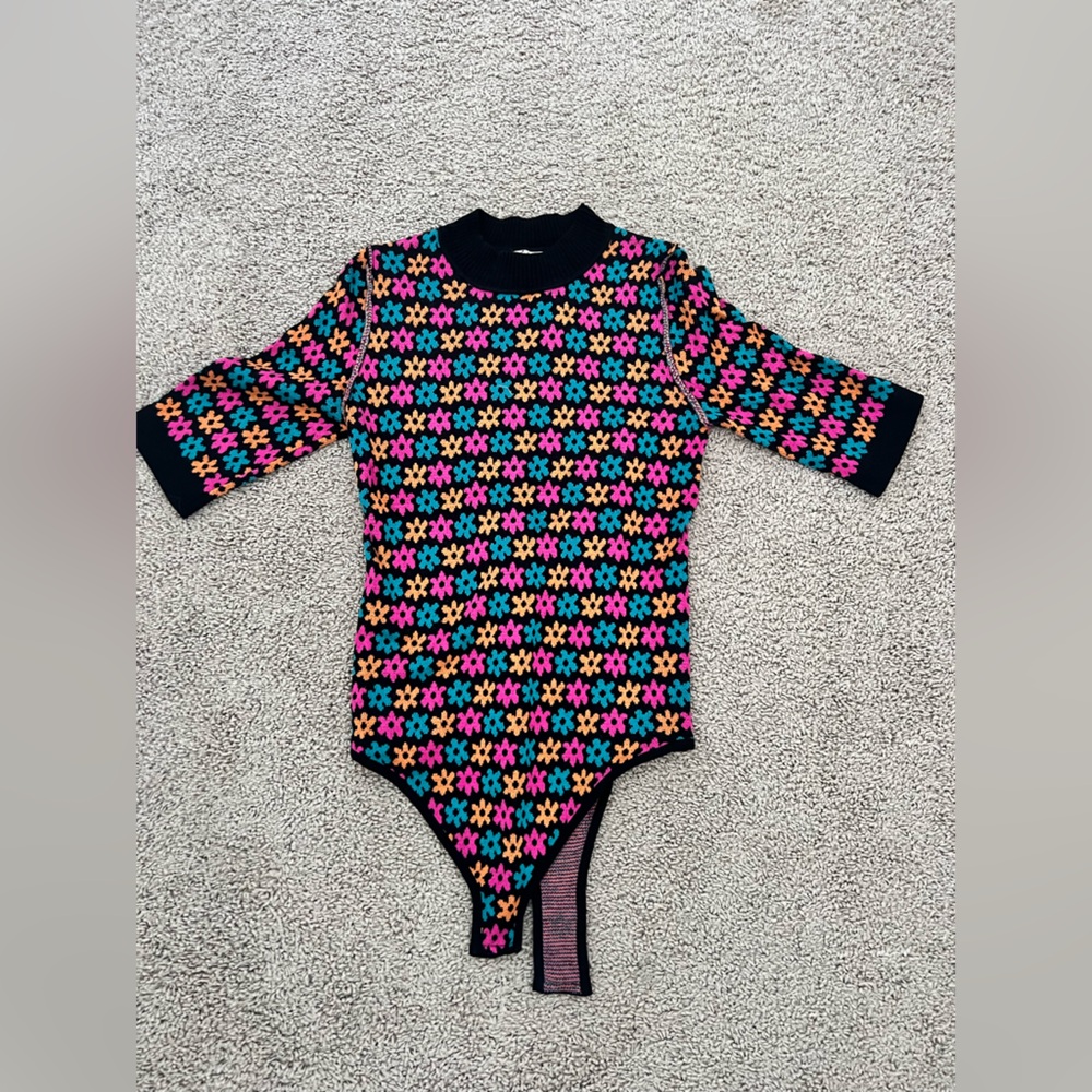 Free peopleColorful Floral women’s bodysuit